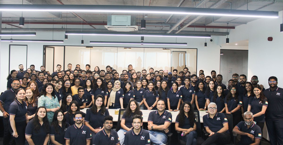 jv_ventures's tweet image. We are thrilled to announce the grand opening of our stunning new office!
At @jv_ventures, we are a #team that thrives on ideating, innovating, and investing in #impactful ideas. And it is our extraordinary team that has propelled our rapid #growth!
#NewOffice #upwardsandonwards