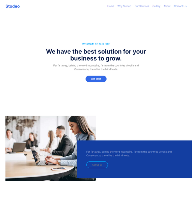 devdashk66's tweet image. Stodeo - A modern and responsive website template built with Next.js, Tailwind CSS, and Swiper JS. It features a clean design, smooth animations, and various sections for showcasing your projects, Visit my website at stodeo-agency.vercel.app to see our portfolio.