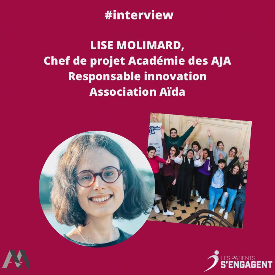 #Interview 🎙️ <a href="/lise_molimard/">Lise Molimard</a>, 27 ans, chef de projet Académie des AJA, et responsable innovation, Association Aïda.
🎙️Dècouvrez son parcours : lespatientssengagent.fr/lise-molimard-…

#cancer #AJA #résilience #rebond #capabilité #engagementpatient #inovationsanté #innovationsociétale