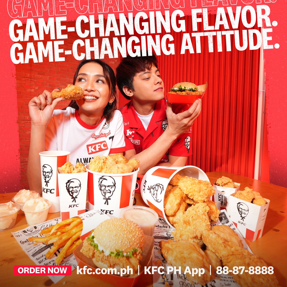 KFC's game-changing flavors are taking over, and both Kath and DJ are all in! 🔥