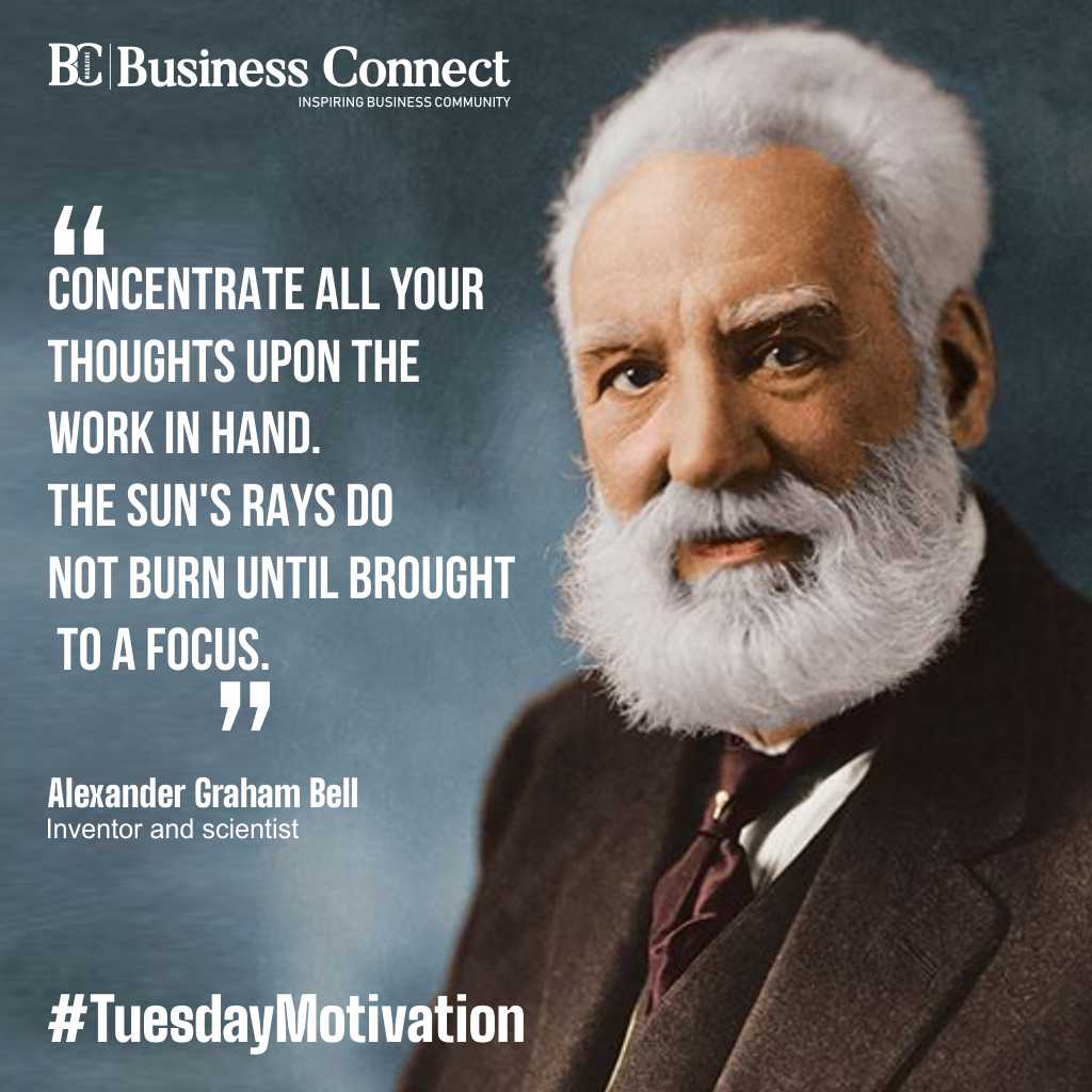 “Concentrate all your thoughts upon the work in hand. The sun's rays do not burn until brought to a focus. “ — Alexander Graham Bell

#alexandergrahambell #inventor #telephoneinventor #innovation #communicationpioneer #sciencehistory #telecommunications #belltelephone