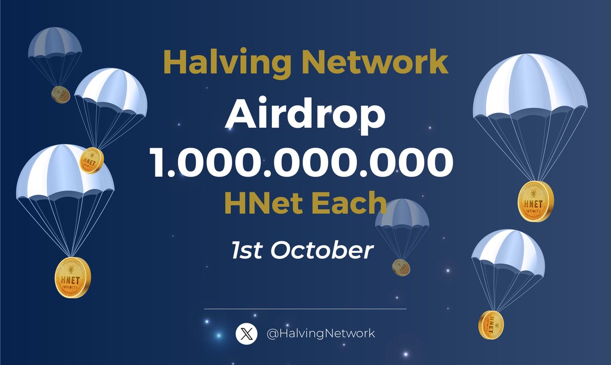 HalvingNetwork's tweet image. @HalvingNetwork #HNet 🥳🚀🚀🚀🚀🚀