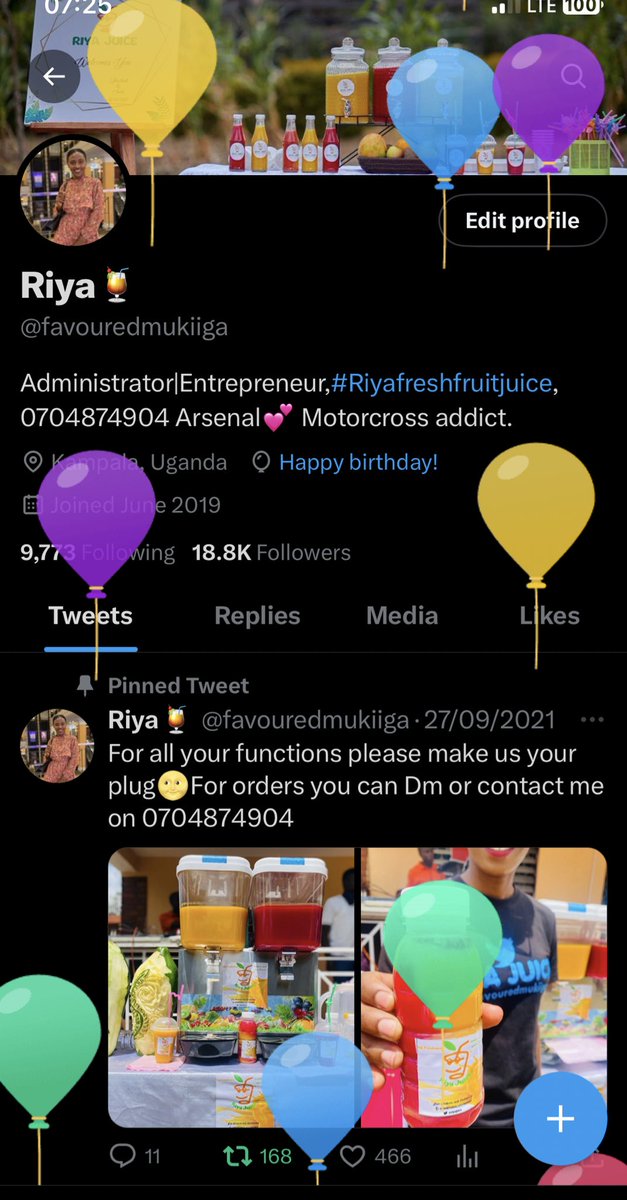 Riyabyoona's tweet photo. We have been blessed with Another year 🙏🏻we thank God. https://t.co/cXKGg4A0YS