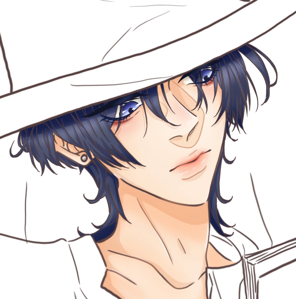 BabyBoiAe's tweet photo. ☀️Art of the day!☀️
Scara's hair is finished! Also updated Aether lashes.♡
#originalart #scaraether #scara #Aether #Genshinfanart #Genshin https://t.co/HbKwpIWBFF