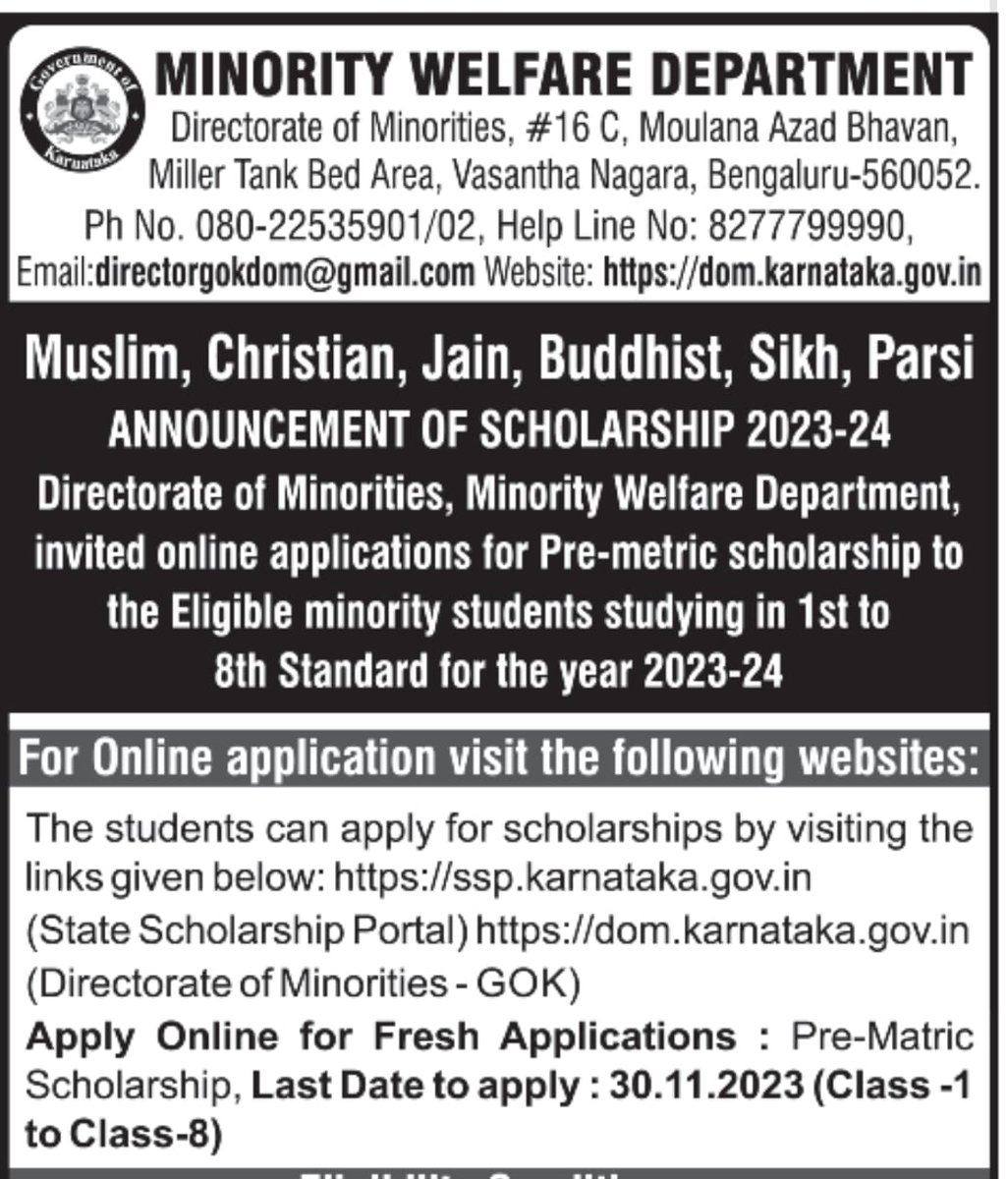MICTNPURA571124's tweet photo. SSP Scholarships for 1-8th https://t.co/NusXwxeDak