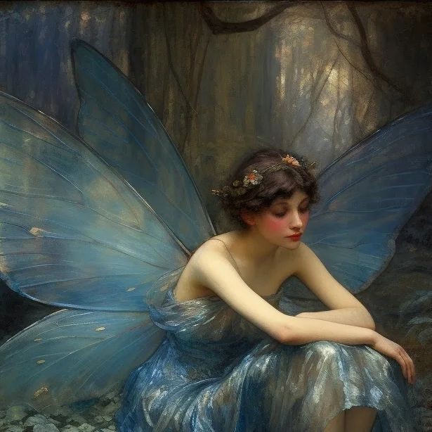 mycelticmoon's tweet photo. Longing fairy. https://t.co/6oOW4qvdxC