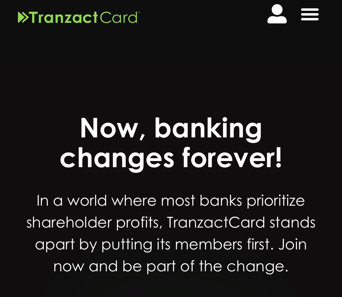 TranzactCard.video/zb

▪️3 mins of banking enlightenment 
▪️See if it makes sense for you 💪