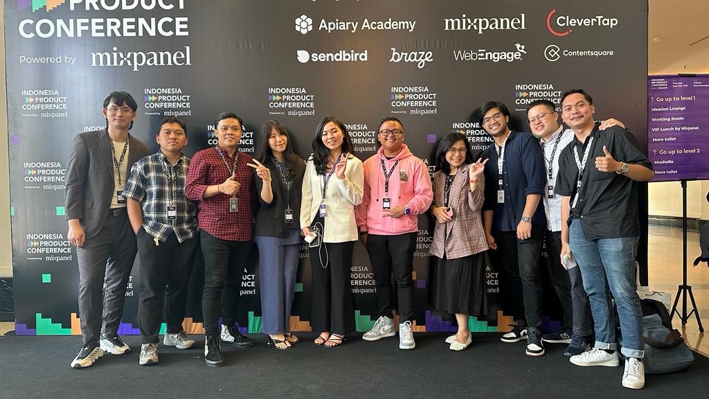 CashlezID's tweet photo. Recap Activites:
Tim Product Management Cashlez menghadiri salah satu event B2B product terbesar di Indonesia yaitu Indonesia Product Conferences 2023 dengan tema "Learn How to Build and Grow Digital Products"yang diadakan pada tanggal 21 September kemarin.
#cashlez #ipc2023 https://t.co/YaMJlXPAcP
