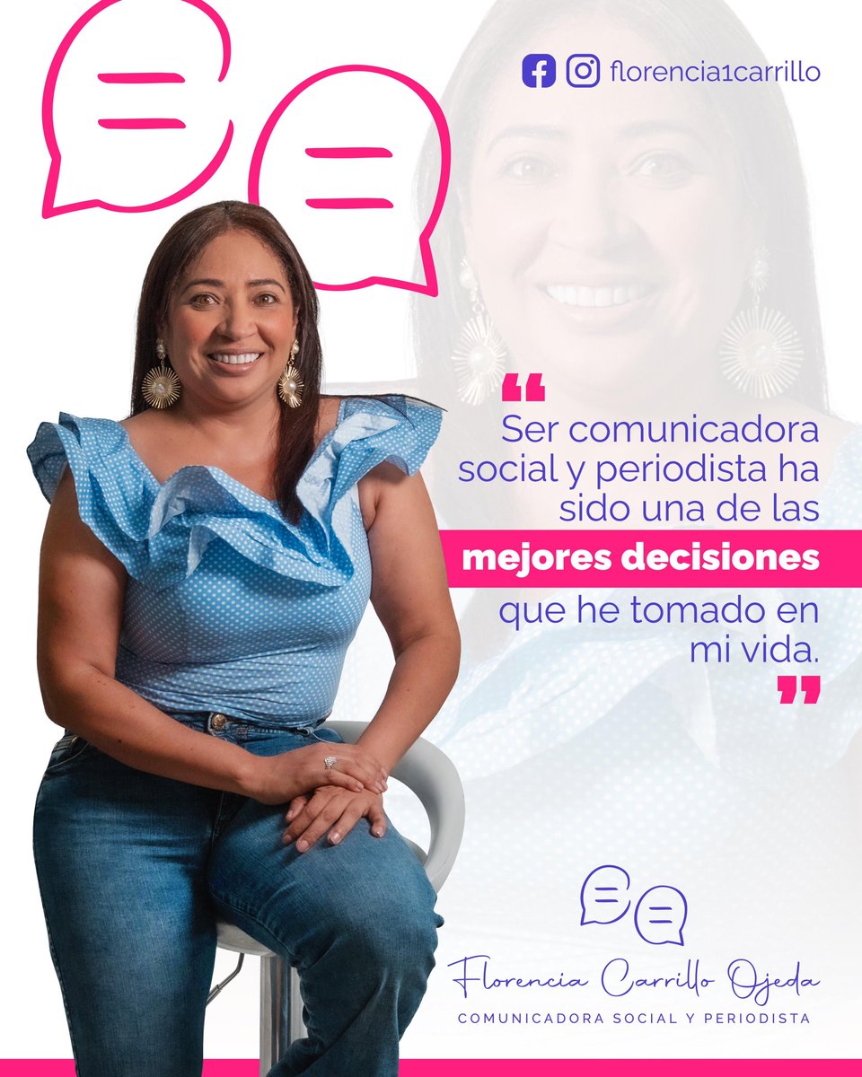 florecarrillo's tweet photo. Mi mejor decisión estudiar Comunicación Social y Periodismo! https://t.co/0VgVB2ooAv
