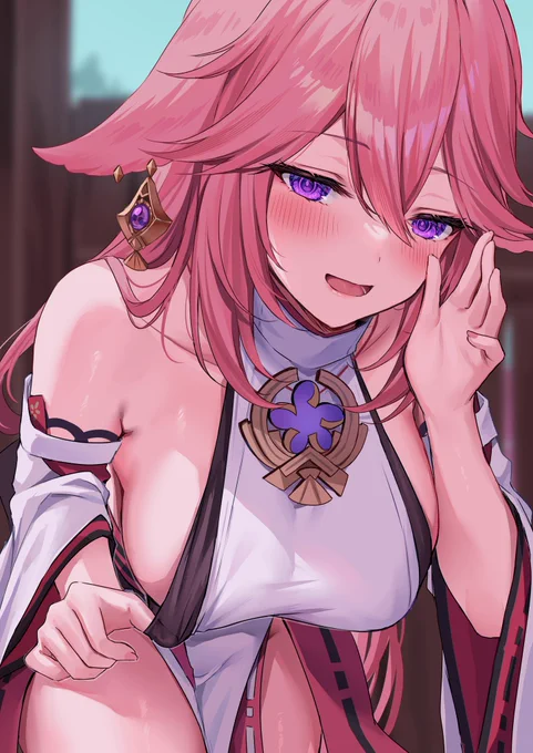 狐お姉様  #過去に伸びた1枚を載せてまた伸びるのかチャレンジ 