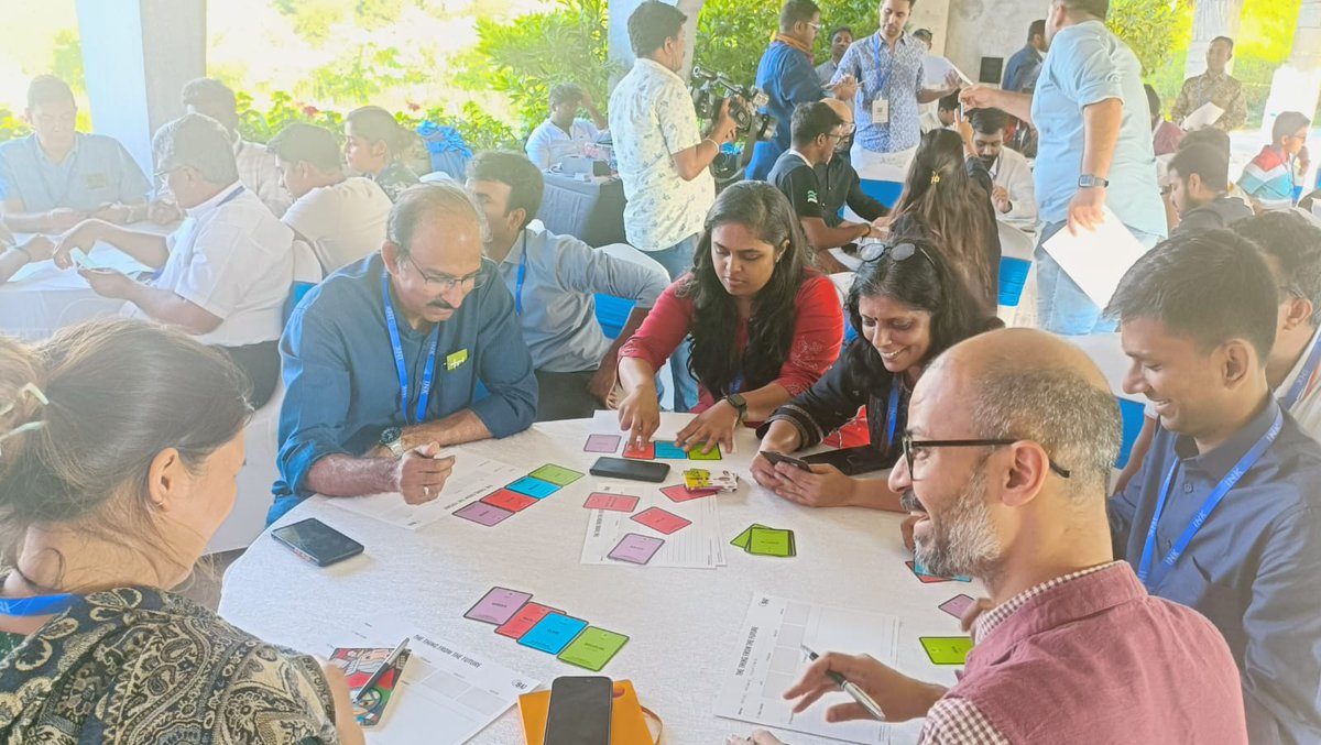 Veerappan Swaminathan CEO of Sustainable Living Lab, hosted a workshop titled "Building Future-Ready Organizations with Futures Thinking." 

#INK #INKTalks #INKConference #INKevent #Conference #INKevents #Innovation #Speakers #Business #Entreprenuership #Entreprenuer