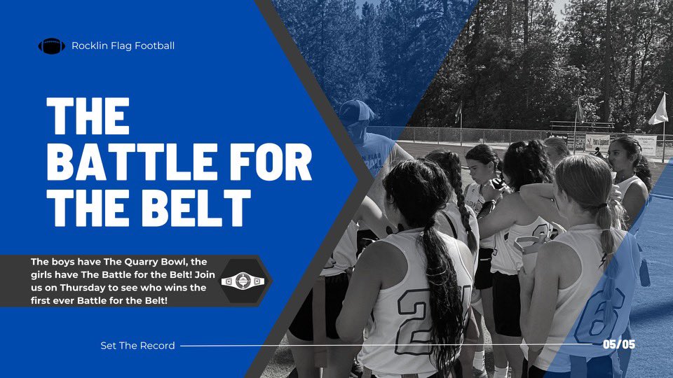 Rocklin High Flag Football tweet media