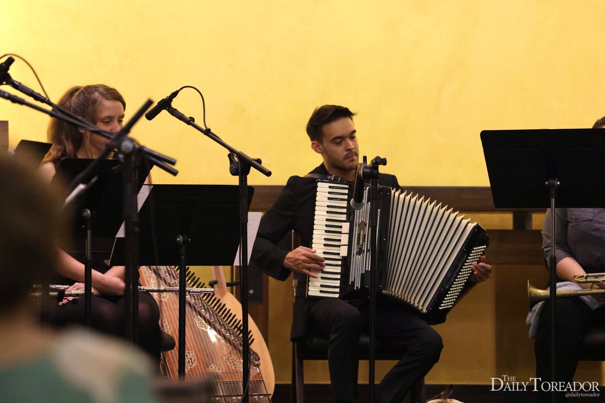 HopeEspo's tweet photo. The Texas Tech Balkan Ensemble performed their special 10th Anniversary Concert. 🎶🎻 https://t.co/3Glq9MRdBE
