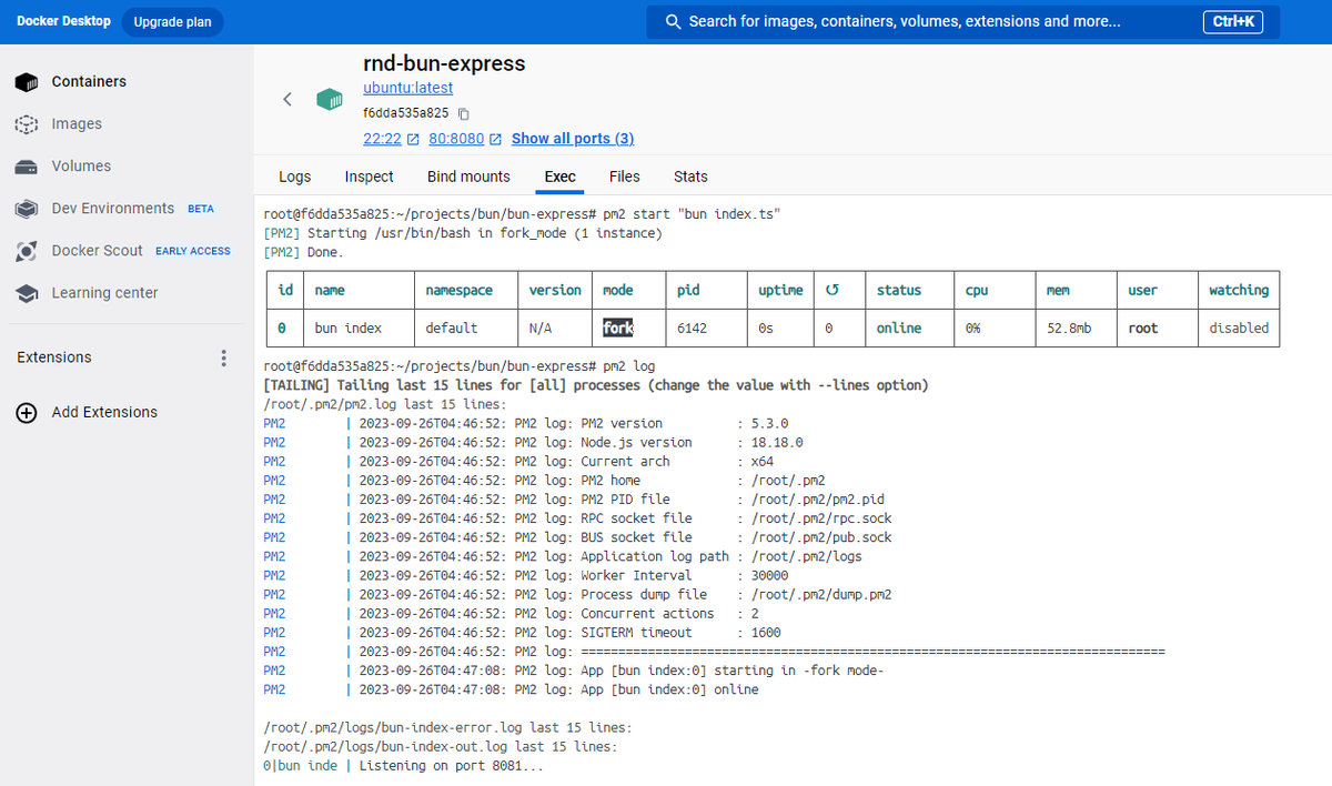 nhannguyenuri's tweet image. Quick start: bun express pm2
#bun #bunexpress #bunpm2