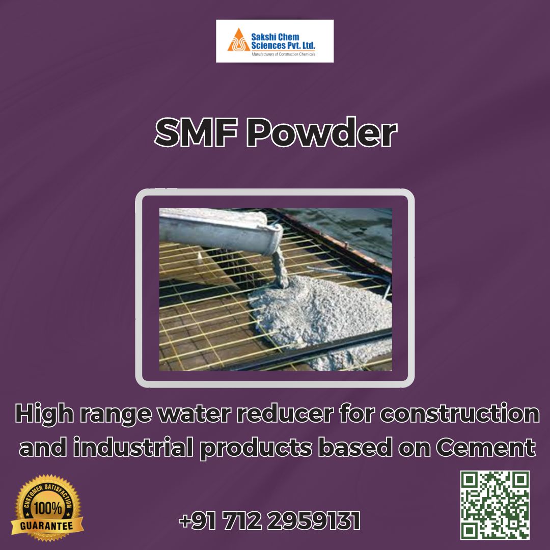 SakshiChemSci's tweet image. Achieve superior strength and workability with our Cement-based SMF Powder! 🏢🔧
.
#ConstructionExcellence #WaterReducer #constructionchemicals #sakshichemsciences
.
Website: sakshichemsciences.com
Whatsapp : wa.me/+919422308713
E-mail: enquiry@sakshichemsciences.com