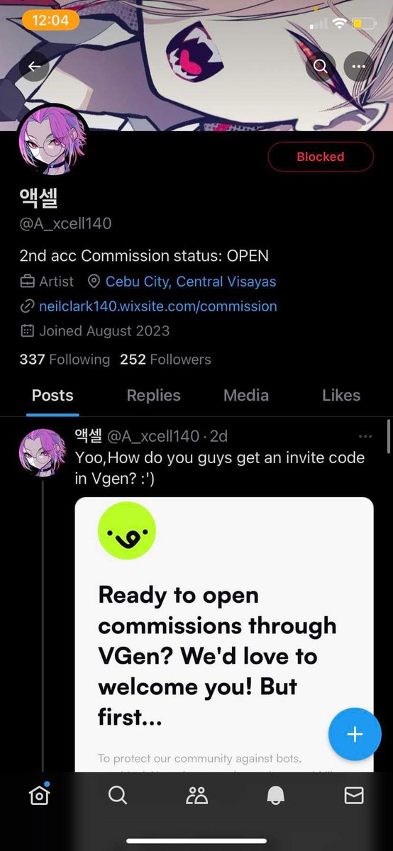 yonaei_'s tweet photo. ⚠️⚠️⚠️PSA SCAMMER ALERT⚠️⚠️⚠️

DO NOT COMMISSION @A_xcell140 they are a scammer and ghosts their clients. I never thought I’d have to make a PSA on anyone as I’ve always tried to be as understanding as I can.

On April 2023, I commissioned art with my friend @yukutowo from Axcell https://t.co/5VUvqjhDnU