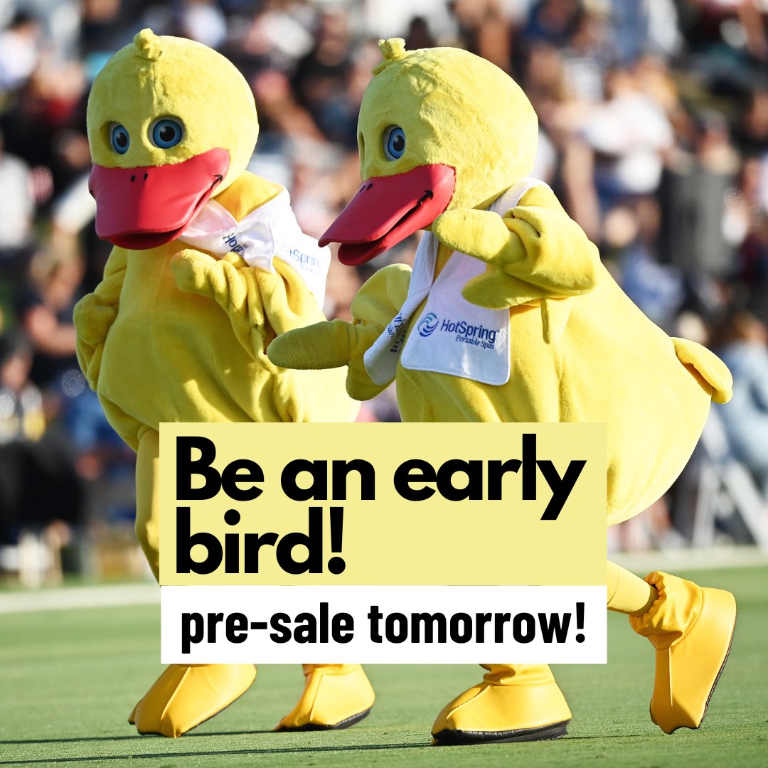 If you registered for the pre-sale for the <a href="/HotSpringSpas/">Hot Spring® Spas</a> @t20blackclash in assoc with @wolfbrookresidential, look out for the link in your email tomorow at 7am ⏰

This event will sell fast! So be an early bird. 🐥

blackclash.co.nz

#T20BlackClash #CricketVRugby #BayOval