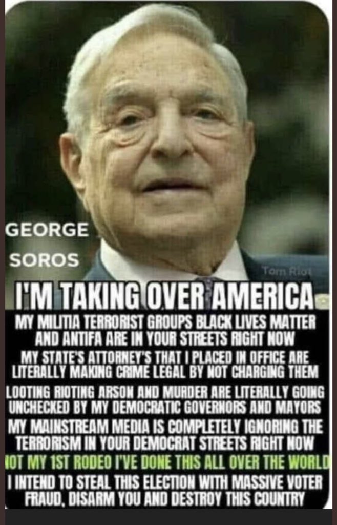 Malka2929's tweet photo. @GreyLady45 @james_pidd @LindaNTx @Teddy2741 @PecanC8 @Yorkshirecath @Libby4Liberty0 @MagaPatriotHM @MAGAKAG_St3v3_I @Gentleman2741 @brixwe @JustaGina @Chloe4Djt @keith0sta @NancyMar2022 @Doot2471 @becca_buono @JanetTX_Blessed @PAYthe_PIPER . ๐บ๐ธONWARD AND UPWARD
I use that expression, too, @GreyLady45
#StopSoros #StopSorosNOW
#ElectionIntegrity
#TruthHurts
#DemocratsAreCorrupt https://t.co/p89jrg7MPX