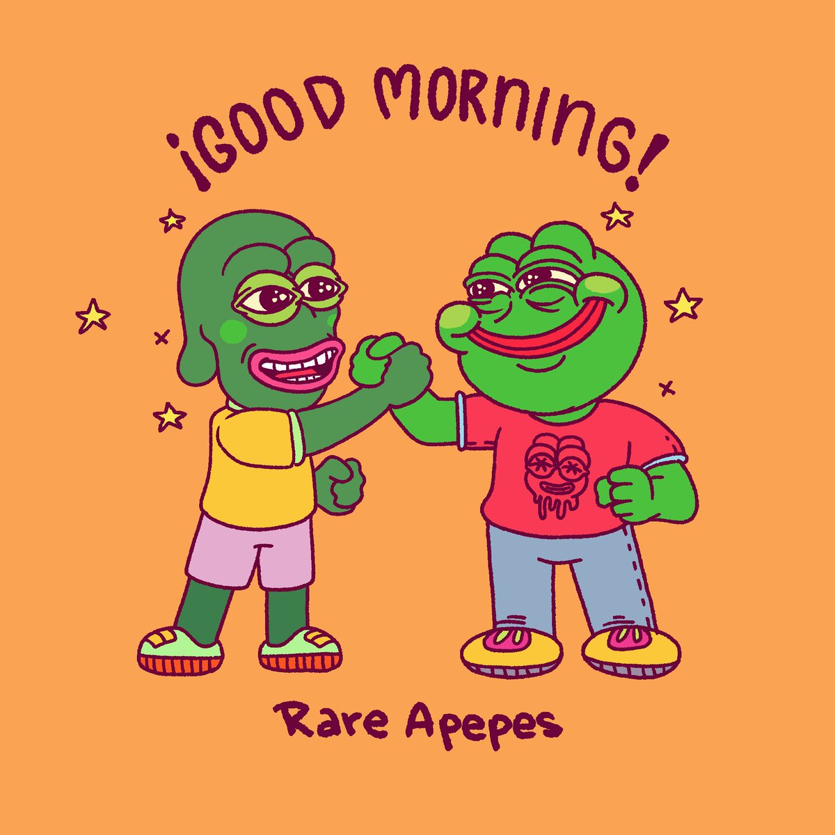 GM #RareApepes 🐸💚🌞

In a decentralized world, unity isn't a goal, it's the default.