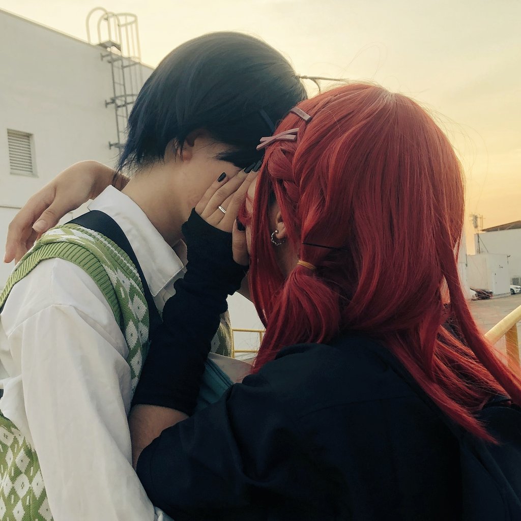 c1tyvnm's tweet photo. Chu chu 🥺💖
🌱: me
🐆: my bestie
#isachi #iscg #isagi #chigiri #bluelock #cosplay https://t.co/nj0bl5IFRR