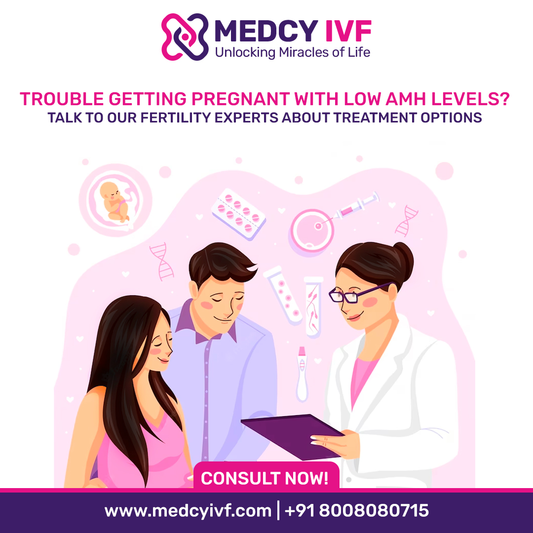 Medcy_IVF's tweet image. Empower your fertility journey! If a low AMH level is posing a challenge, let's explore tailored treatment options together.

Connect with our caring fertility experts at bit.ly/44BtcCo or call 8008080715.

#AMHLevels #IVFBabies #FulfillingDreams #MedcyHospital #MedcyIVF
