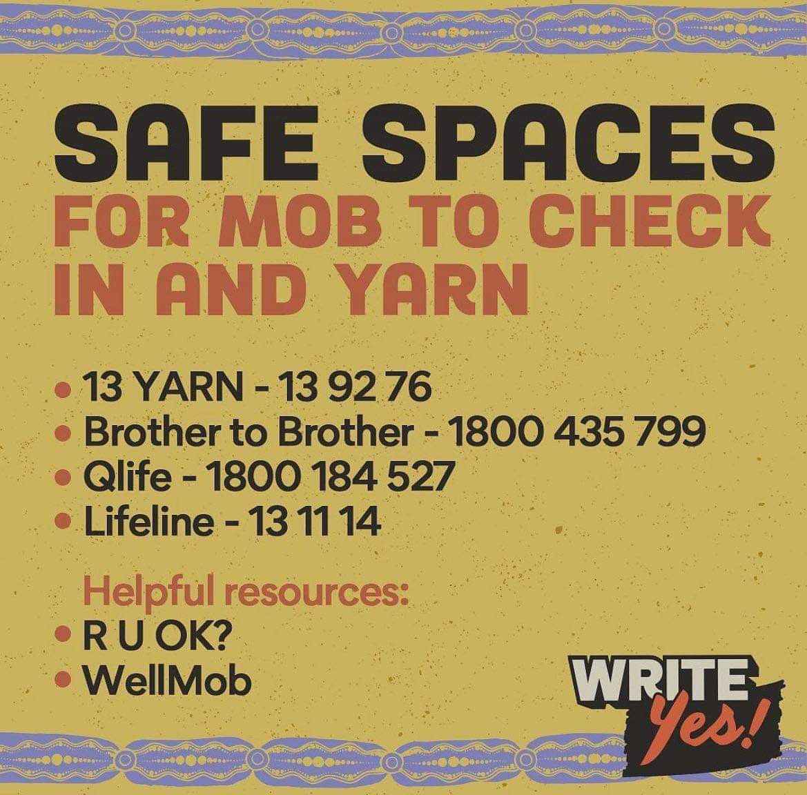 FPDNAus's tweet photo. With the @DRC_AU final report expected to go public soon, we know this can be a tough time for mob.

If you need support or even just a yarn, these are your safe spaces!! https://t.co/j08ouaoJQl