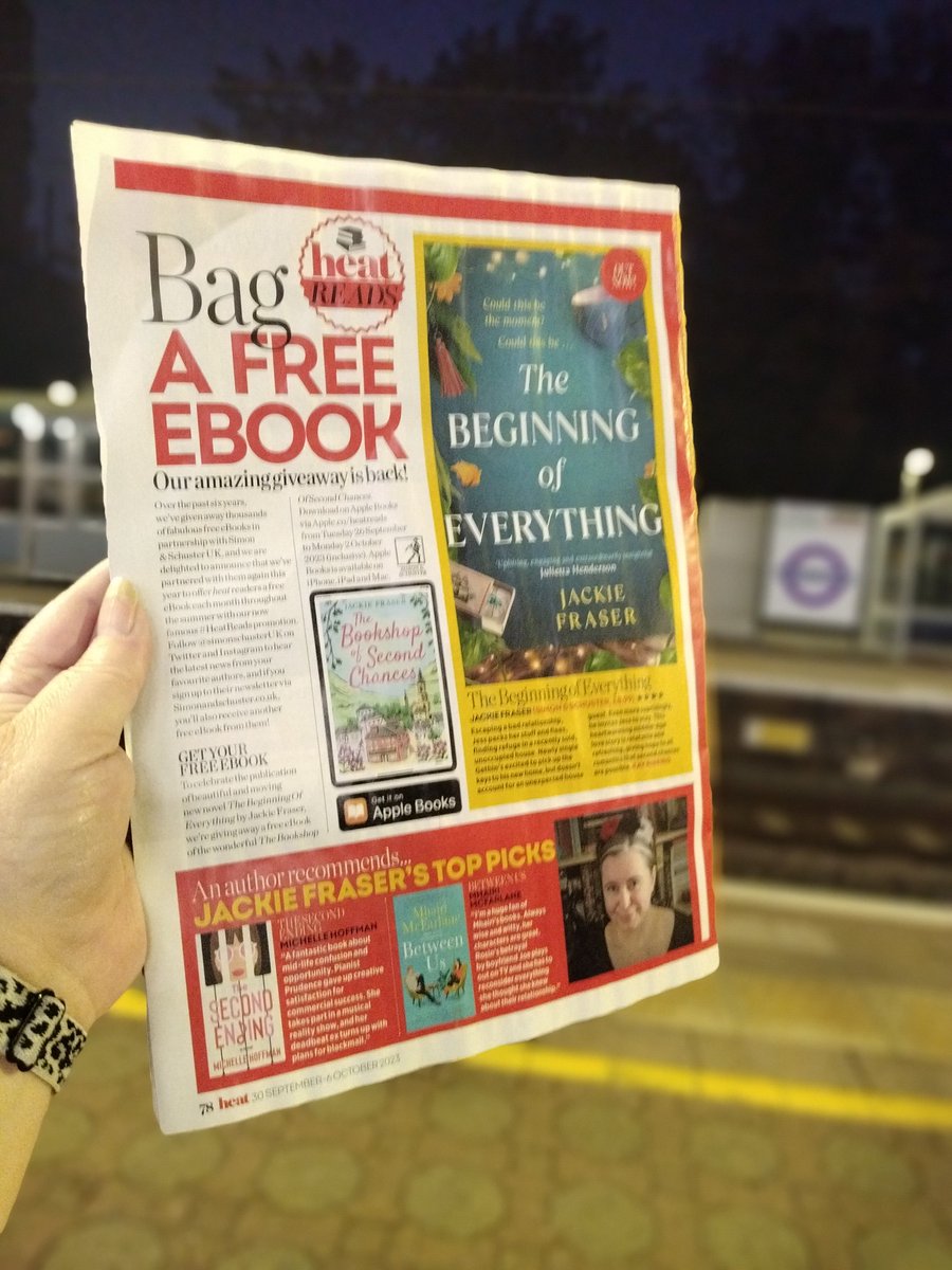 BookMinxSJV's tweet photo. Happy @heatworld #HeatReads week, @muninnherself!
Grab your FREE eBook copy of #TheBookshopOfSecondChances NOW and pre-order her new novel #TheBeginningOfEverything (out Thursday) from your favourite #ChooseBookshops now!
'Heartwarming, relatable and refreshing' https://t.co/2ueqV5EJpu