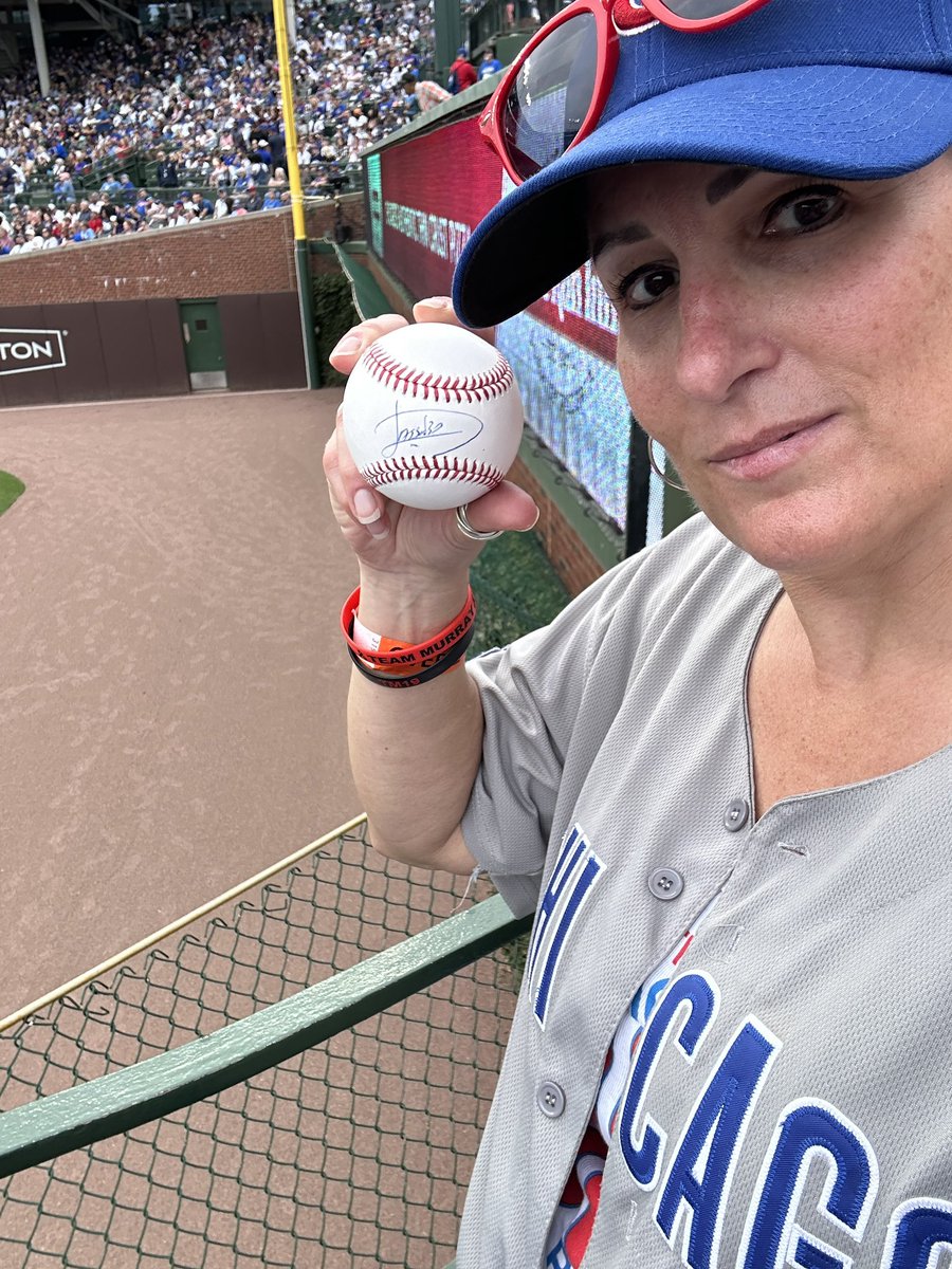 TR1N1TY3's tweet photo. A few more photos from Sunday’s last #Cubs’ home game of the regular season. So many great people and so much fun as always. #GoCubsGo #FlytheW #LFBleachers 💙🤍❤️ https://t.co/gqWnMUxCAf