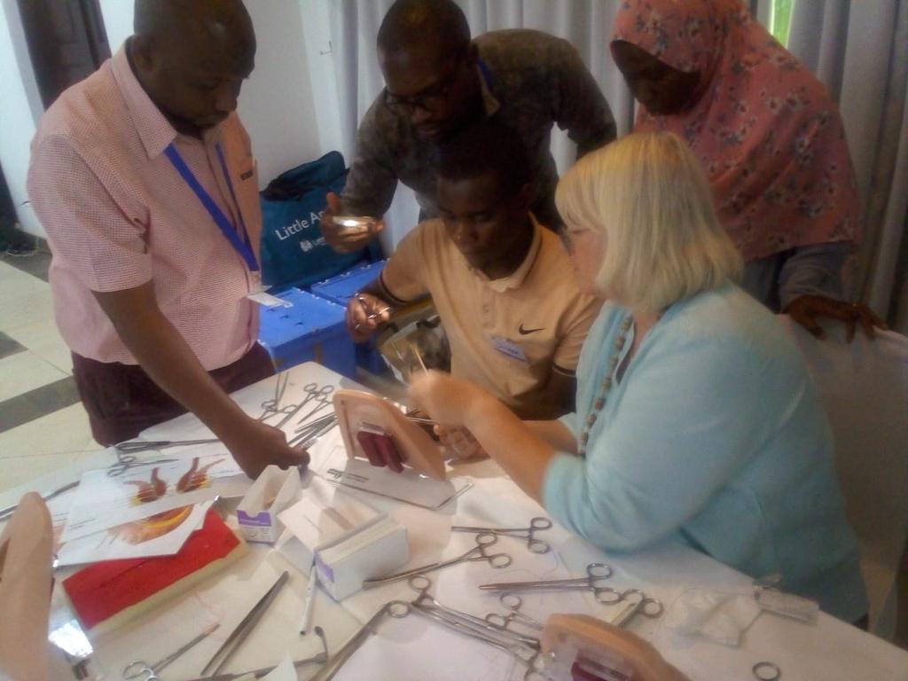 Lucynnyaga's tweet photo. Obstetric anal sphincter injuries occur for abt 5% of women during birth. If not apropriately &amp; immediately repaired, it's a devastating condition for women @helenallott1 @acameh @LSTM_Kenya  @LSTM_MNHQoC teaches  @kwalegovernment doctors on this important skill, thanks @UNFPAKen https://t.co/a3H00pRTNF