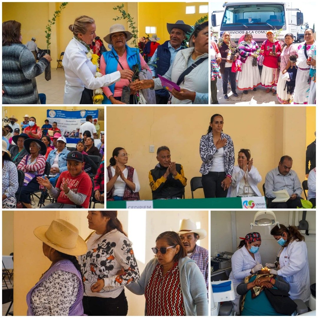 DifAcambay's tweet photo. 👩‍⚕️ #Salud || Así se vivió la “Jornada multidisciplinaria de salud” en la comunidad de Datejé. A través del trabajo colaborativo entre el Sistema Municipal DIF Acambay, CEDIPIEM y el DIFEM, (1/2) https://t.co/th5CMdSyVs