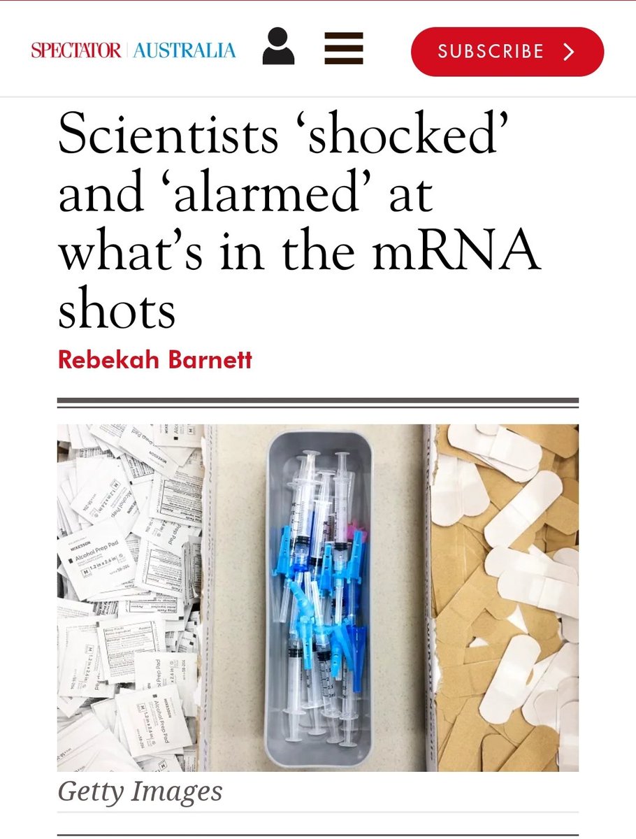 'Early in 2023, genomics scientist Kevin McKernan made an accidental discovery. While running an experiment in his Boston lab, McKernan used some vials of mRNA Pfizer and Moderna Covid vaccines as controls. He was ‘shocked’ to find that they were allegedly contaminated with tiny