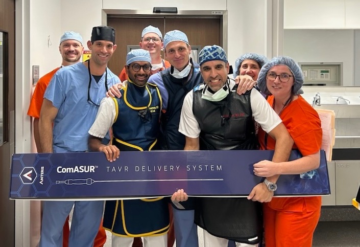 Chris Meduri, MD MPH (@chrismeduri) on Twitter photo Congratulations to the incredible team <a href="/ClevelandClinic/">Cleveland Clinic</a> for 3 great DurAVR cases last week. All with excellent results! Always great seeing good friends Rishi Puri Amar Krishnaswamy <a href="/tavrkapadia/">Samir Kapadia</a> and super fellow <a href="/Triplet_Trav/">Travis Howard</a> ! Look forward to more soon! #tavr <a href="/PCRonline/">PCRonline 🫀</a> <a href="/TCTMD/">TCTMD</a> Congratulations to the incredible team <a href="/ClevelandClinic/">Cleveland Clinic</a> for 3 great DurAVR cases last week. All with excellent results! Always great seeing good friends Rishi Puri Amar Krishnaswamy <a href="/tavrkapadia/">Samir Kapadia</a> and super fellow <a href="/Triplet_Trav/">Travis Howard</a> ! Look forward to more soon! #tavr <a href="/PCRonline/">PCRonline 🫀</a> <a href="/TCTMD/">TCTMD</a>