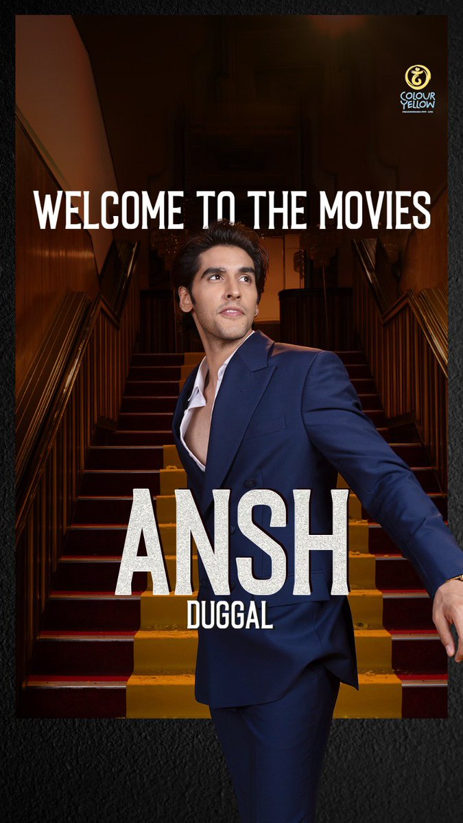 taran_adarsh's tweet photo. AANAND L RAI INTRODUCES NEW TALENT… #AanandLRai’s #ColourYellowProductions introduces a promising young talent in their forthcoming films… Meet #AnshDuggal.
#HELLOfromColourYellow https://t.co/qJFPZM3EQT