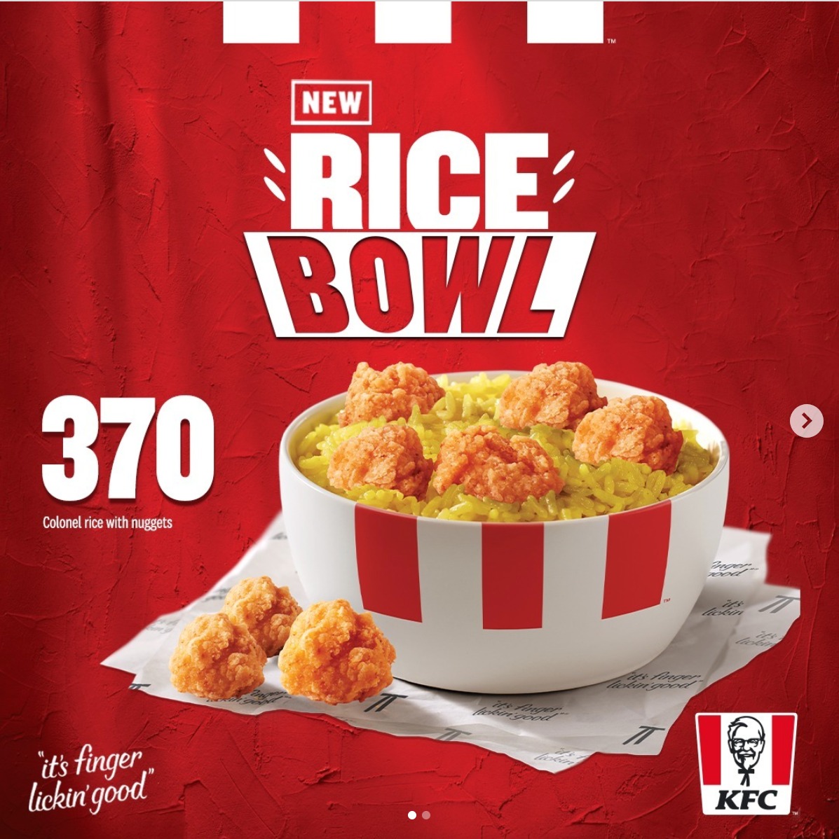 JikonisKenya's tweet photo. Introducing the KFC Rice Bowl, the ultimate fusion of comfort and great taste that’s easy on your pocket. 🙌🏾 🎉 Dig into deliciously flavoured Rice served with perfectly seasoned Chicken Nuggets or Chicken Strips for ksh 370.
#fooddeliveryinmeru
#kfcmeru
#kfcnanyuki
#fooddelivery https://t.co/h1AKpZdbXg