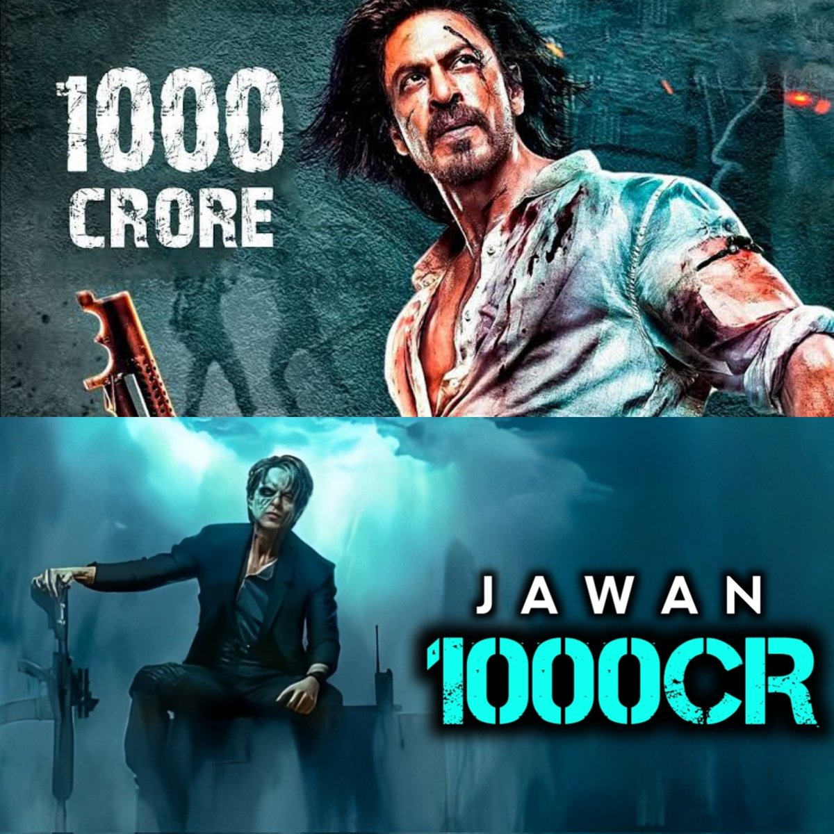 No Sequel, No Franchise, No South Dub #Pathan & #Jawan Gross 1000cr In Straight Single Language 🔥🥵 King Bolte 👊 First Indian Film To Do 1000cr In Single Language. He Has The Most 1000cr Film Right Now OWNER OF 1000CR CLUB 😎