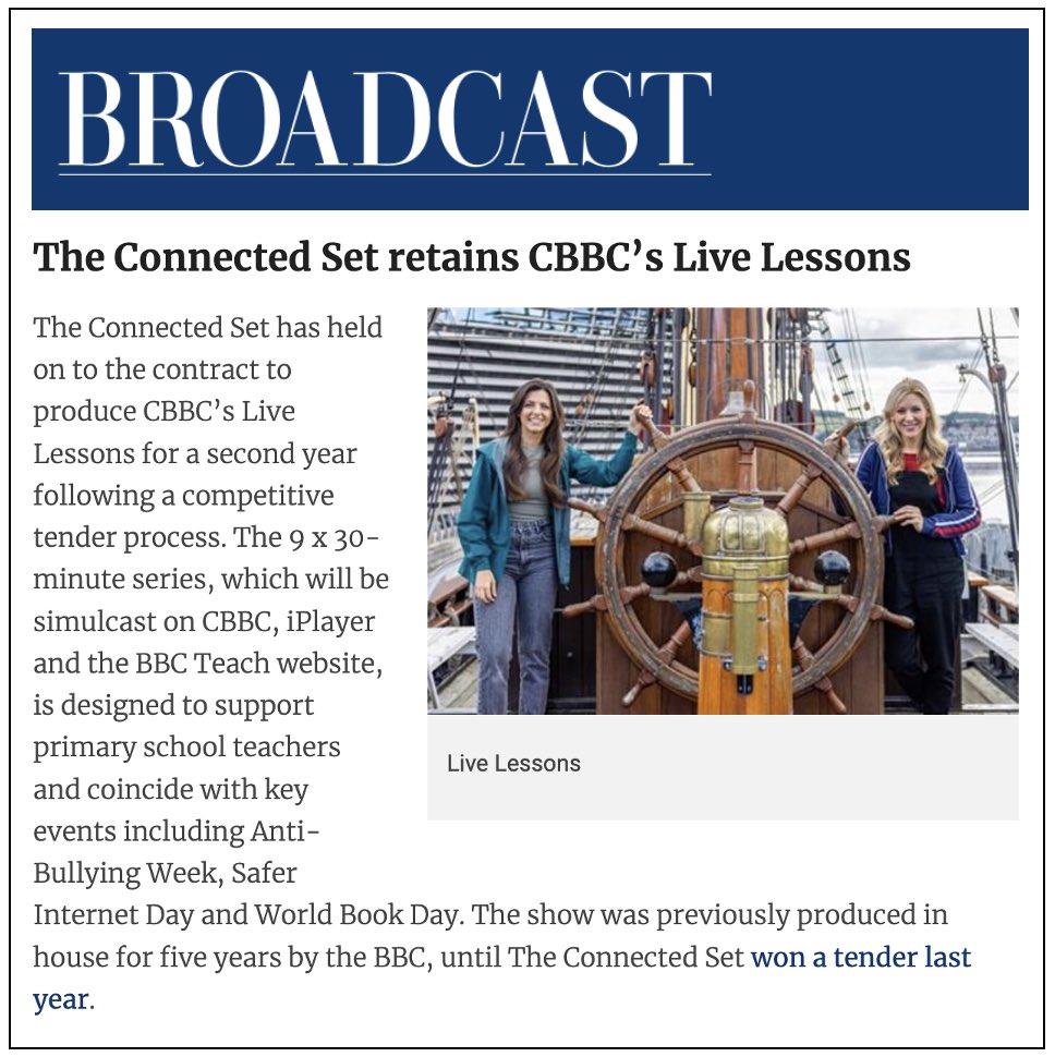 The Connected Set tweet media