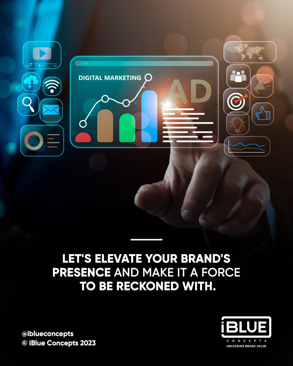 iBlueConcepts's tweet photo. Unlock the power of your brand with us! 

Elevate your online presence, captivate your audience, and turn followers into brand enthusiasts.  
Let us make your brand a social media sensation together! 

#BrandMasters #socialmediasuccess #digitalmarketing #september #marketing https://t.co/iMqZuBkjsQ