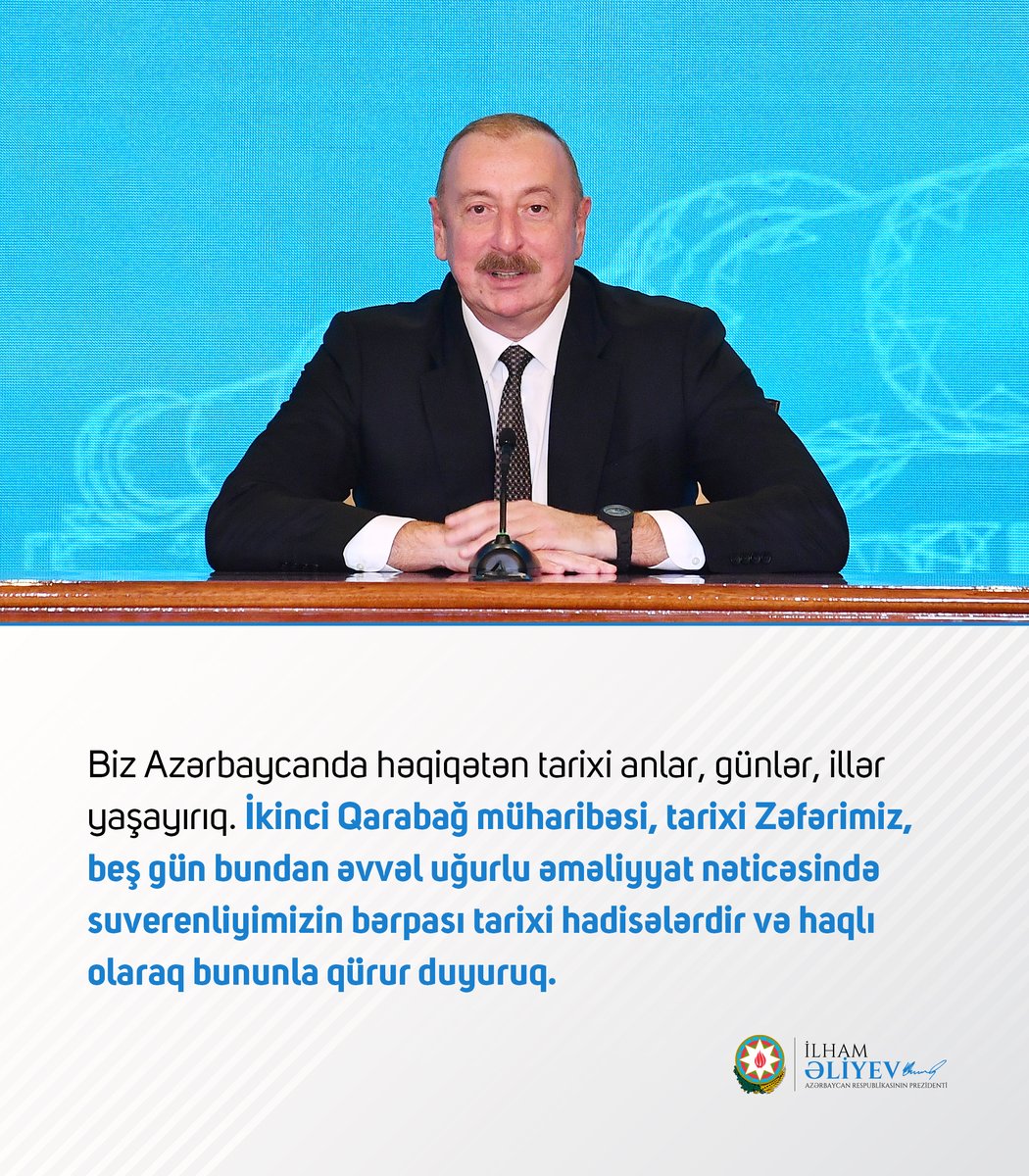 İlham Əliyev (@azpresident) on Twitter photo 