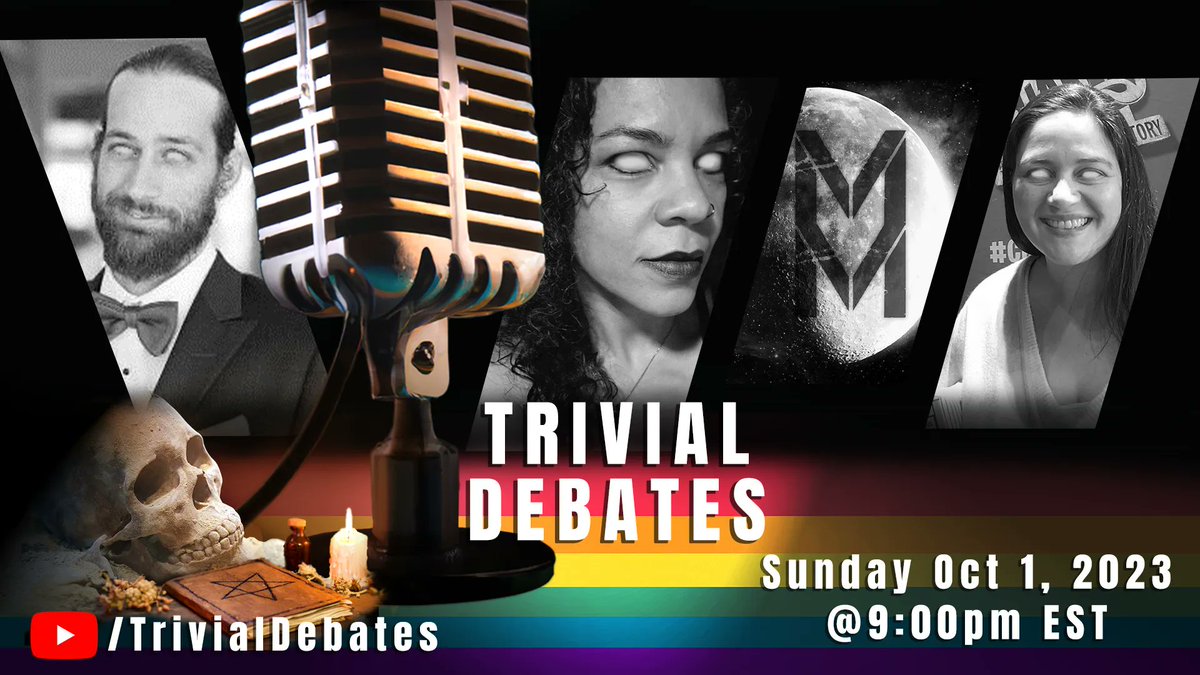 Host: Davan Skelhorn is getting spooky with our guest @thestitchkeeper , @MortisMedia and Jessica Chan on Oct 1st! For a #Horror themed episode of Trivial Debates. youtube.com/live/pSeoFzMub…