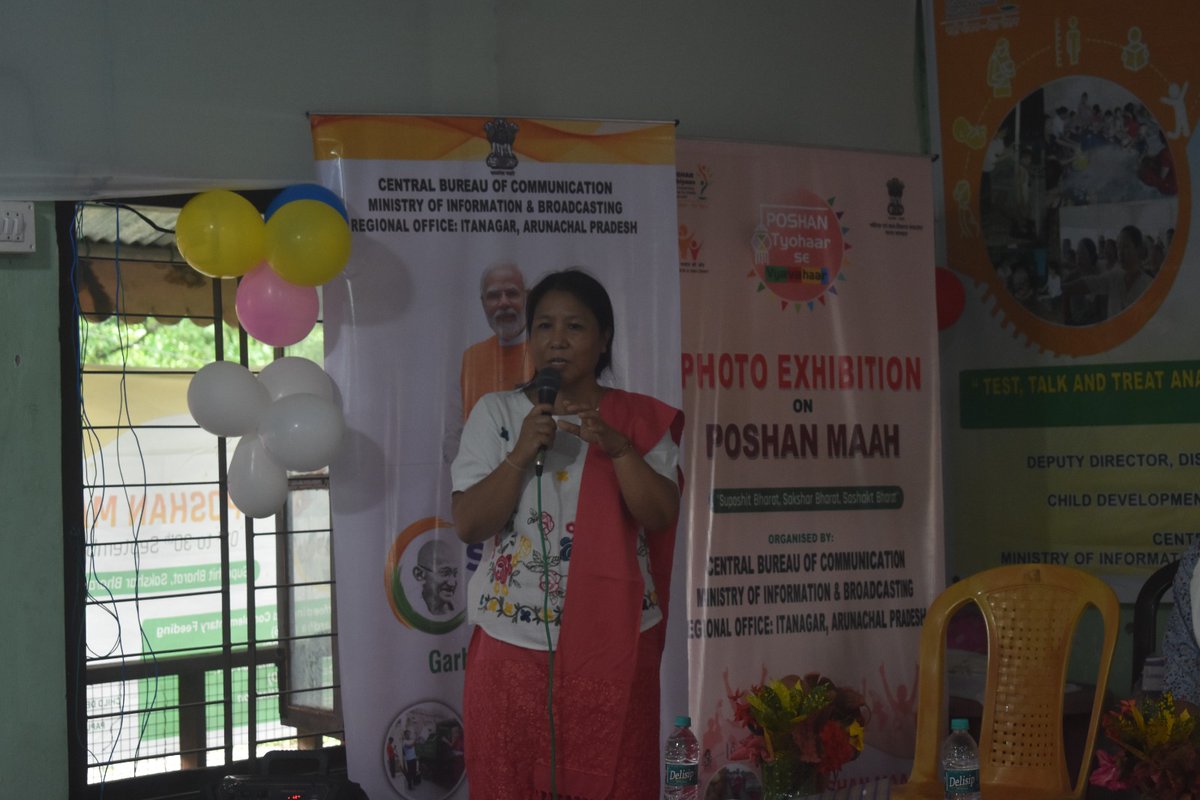 Dist ICDS Cell Yupia &amp; ICDS Project Doimukh in collaboration with AIR, Itanagar held a two day awareness program on anemia at Gumto.

The program held as a part of the Poshan Maah observance witnessed photo exhibition,talks on anemia and social welfare schemes.

<a href="/CSArunachal/">CS Arunachal</a>