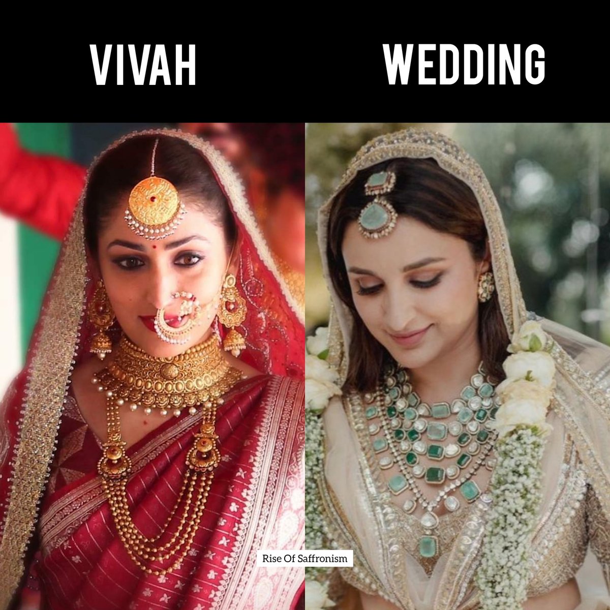 Be A Proud Unapologetic Hindu Bride Not A Secular One !

#Bharat #Hindutva #Hindu #India #SanatanaDharma #JaiShreeRam