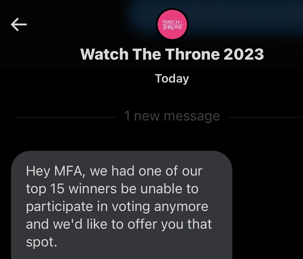 huge news everyone: we’re in…