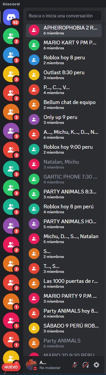 AQUINOby_02's tweet image. Cosas que más me cagan que hagan en Discord: Número 1, que se salgan de grupos y luego te quede todo así 💀