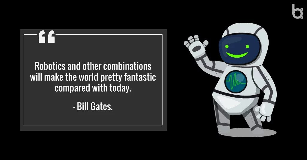 BusinessApac's tweet photo. “Robotics and other combinations will make the world pretty fantastic compared with today.” – Bill Gates.
Read More: https://t.co/1fkdAdHZjZ
#Robotics #AI #humanandrobots #robots #tuesdaymotivation #roboticsquotes https://t.co/idigKRM3kH