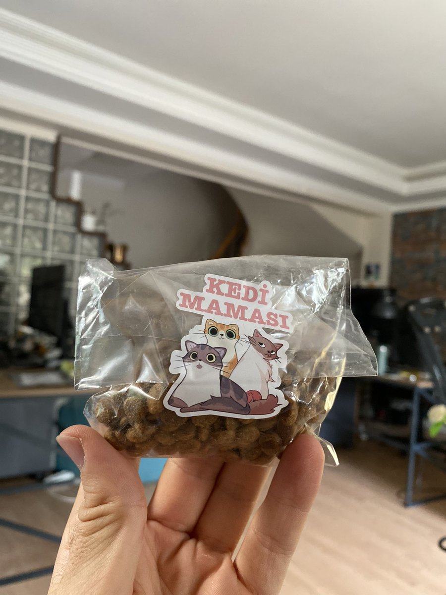 alperozgunyesil's tweet photo. Beautiful promotion gift for a beautiful game. Food for stray animals concept should become a trend <3 #knitten https://t.co/MgDhNDKH2f