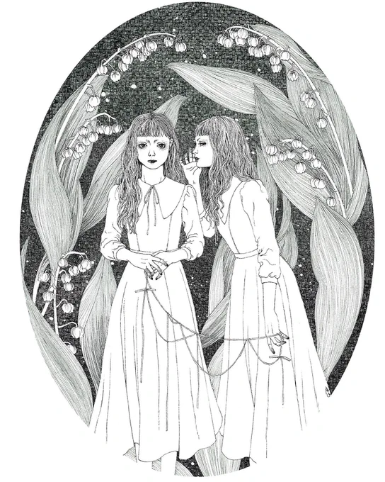 丸ペンを使い墨で絵を描きます

#芸術の秋ということで作品あげてるアカウントフォローしませんか 