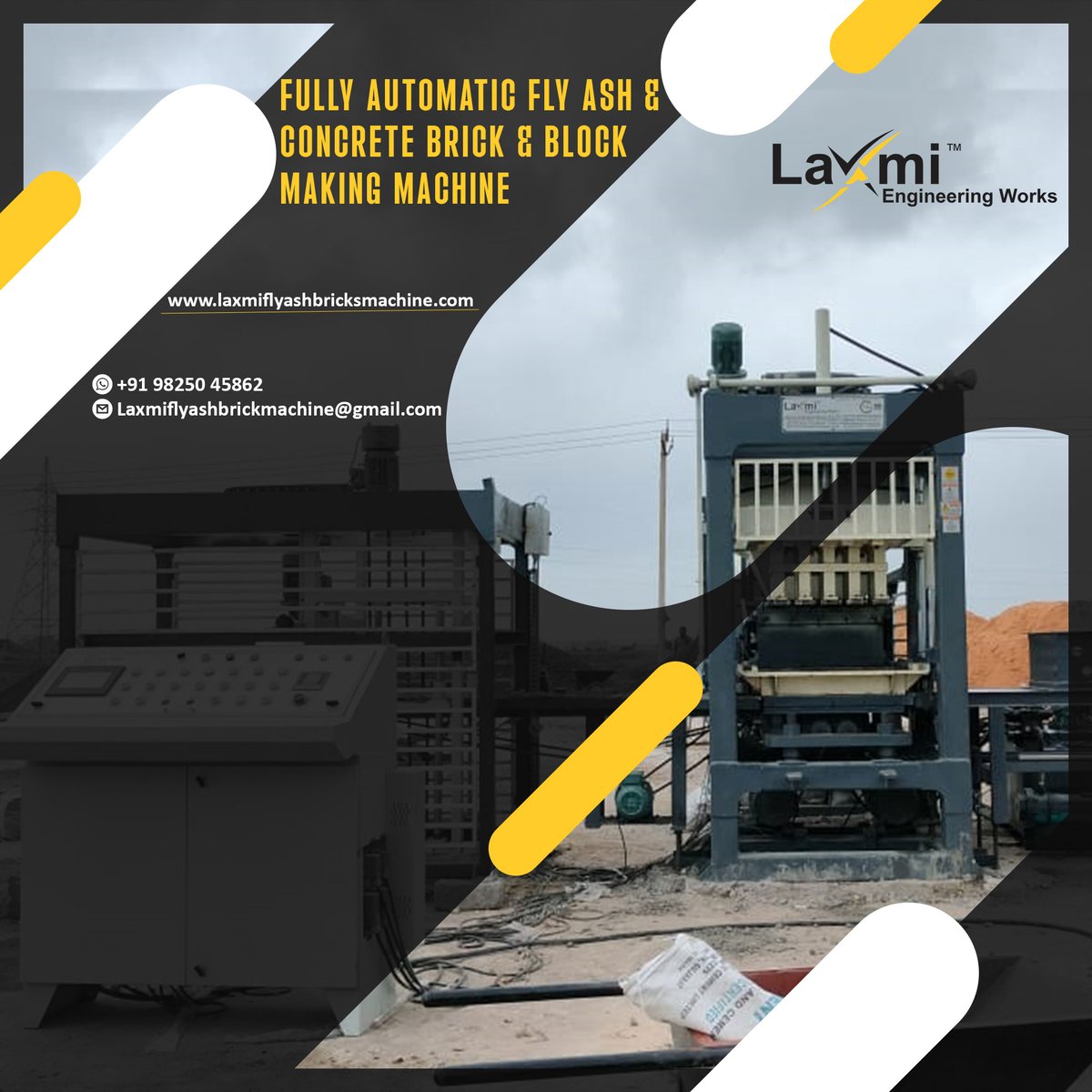 laxmiflybrick's tweet image. #LaxmiEngineeringWorks
#Flyashbrickmakingmachine #Paverblockmakingmachine #BlockmakingMACHINE #pavermakingmachine #ConcreteBlockMachine #ConcreteBlockplant #BlockMakingMachine #BrickMakingMachine #AutomaticFlyAshBrickPlantManufacturer #PaverMakingPlant #BatchingPlant