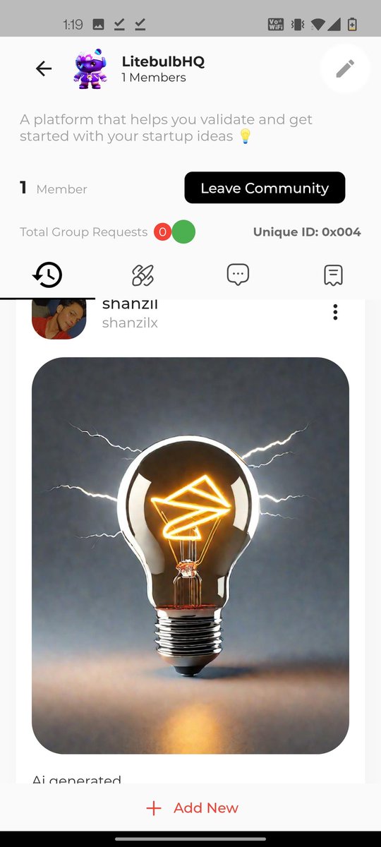 <a href="/LitebulbHQ/">LitebulbHQ 💡</a> on ratofy!

Update to the people who are waiting --

Be part of the initial communities on the platform to get rewarded immensely and tag your favourite communities. 👇
