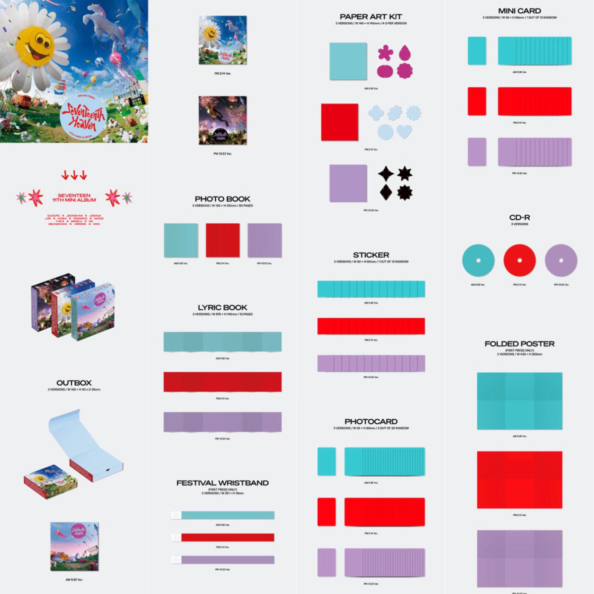 mooniespeach's tweet photo. ๐ฎ๐ฉ #preorder_mp
PO SEVENTEEN 11th MINI ALBUM SEVENTEENTH HEAVEN @mooniespeach
โข
๐ฏ๏ธWEVERSE
PB REG VER RANDOM
๐est 400 gr 300K / DP 180K
๐1 unreleased photocard + 1 photo magnet + 1 photocard fansign
PB REG VER SET
๐est 1200 gr 900K / DP 540K
๐3 unreleased photocard + 3 photo magnet + 1 unreleased group photoframe + 3 photocard fansign
๐ฏ๏ธKTOWN4U KR
PB REG VER RANDOM
๐est 400 gr 300K / DP 200K
๐1 two cut photos
PB REG VER SET
๐est 1200 gr 900K / DP 600K
๐3 two cut photos + 2 group photo
โข
๐ Include EMS Tax, packing, freebies
โ
Versi list prio
๐ Weverse POB list prio
๐
Close PO 1 (masih dapat photocard fansign)
6 OKTOBER PUKUL 18.00
๐
Close PO 2 (sudah tidak dapat photocard fansign)
20 OKTOBER PUKUL 18.00
๐๏ธ Details & order -> https://t.co/A8hXTEFrMD
๐ Jawa Timur
๐ค Min pembelian 5 pcs potongan 5-10k