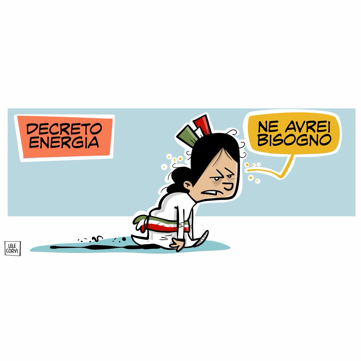 LeleCorvi's tweet photo. Energia
Oggi su Il Cittadino
——
#Italia #Italiani #Decreto #Energia #Fiacca #Governo #Crisi #Soluzioni #Bugie #power
✏️ #Vignetta
😀 #lelecorvi https://t.co/SGbBc6Tin5